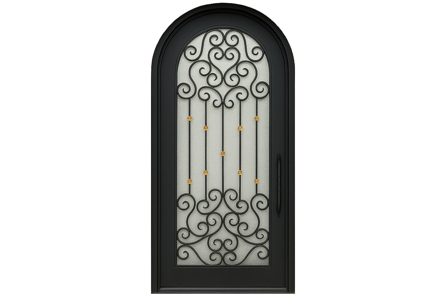 Royal 205 Wrought Iron Custom Exterior Door by Nova