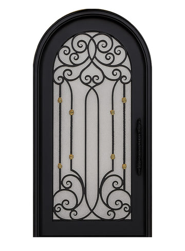 Royal 206 Wrought Iron Custom Exterior Door by Nova