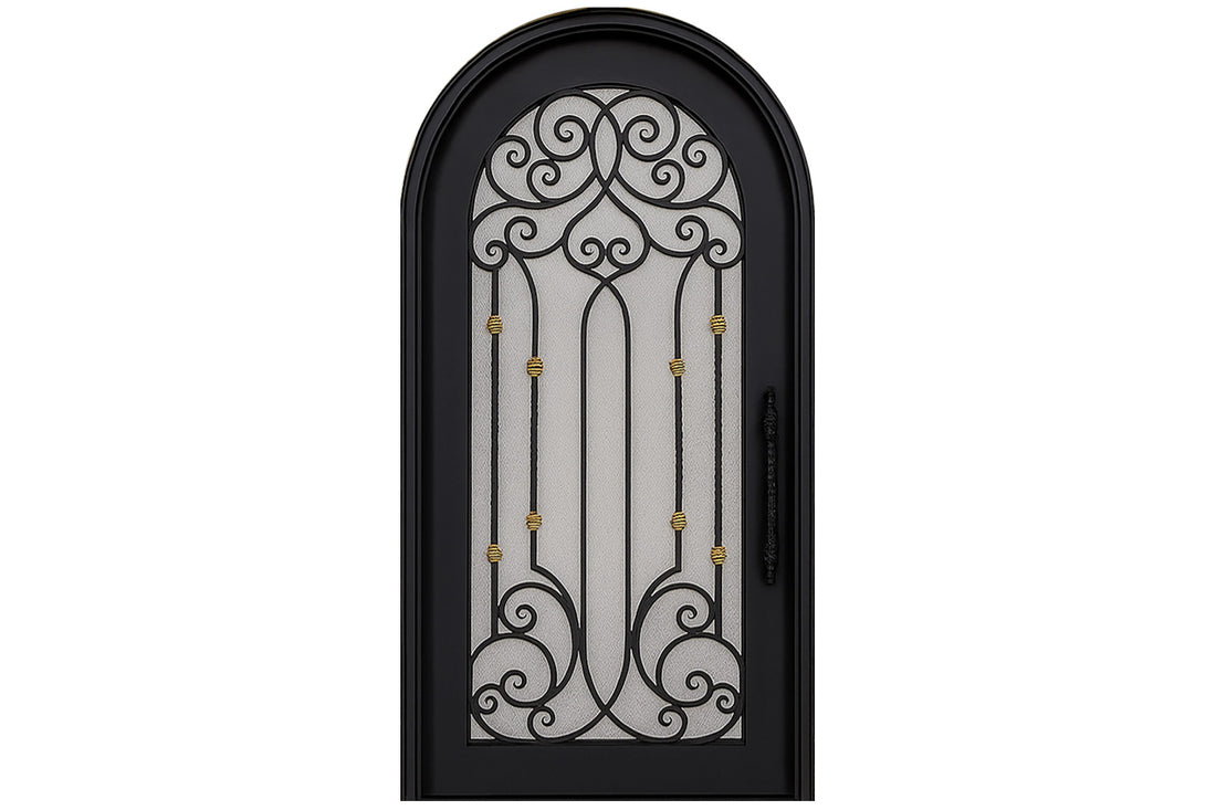 Royal 206 Wrought Iron Custom Exterior Door by Nova