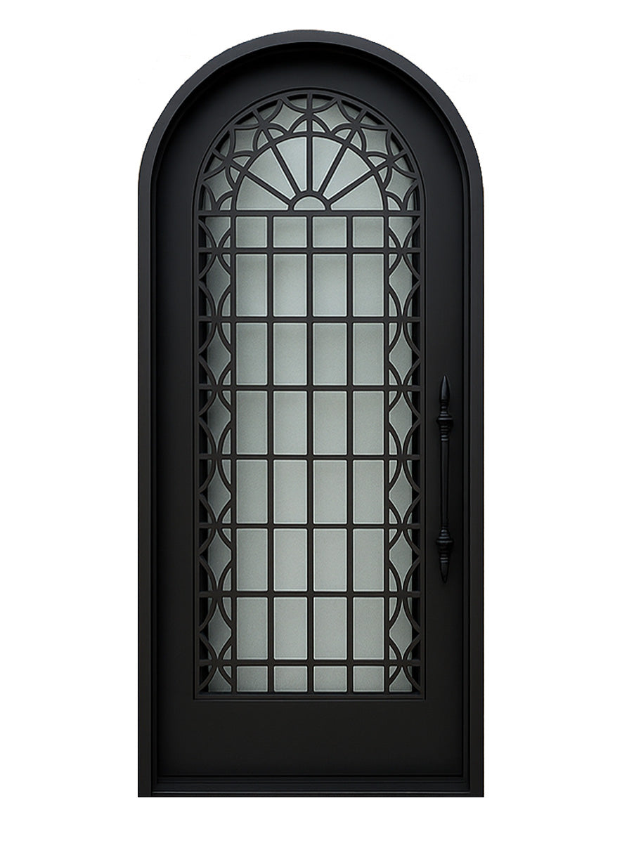 Royal 207 Wrought Iron Custom Exterior Door by Nova
