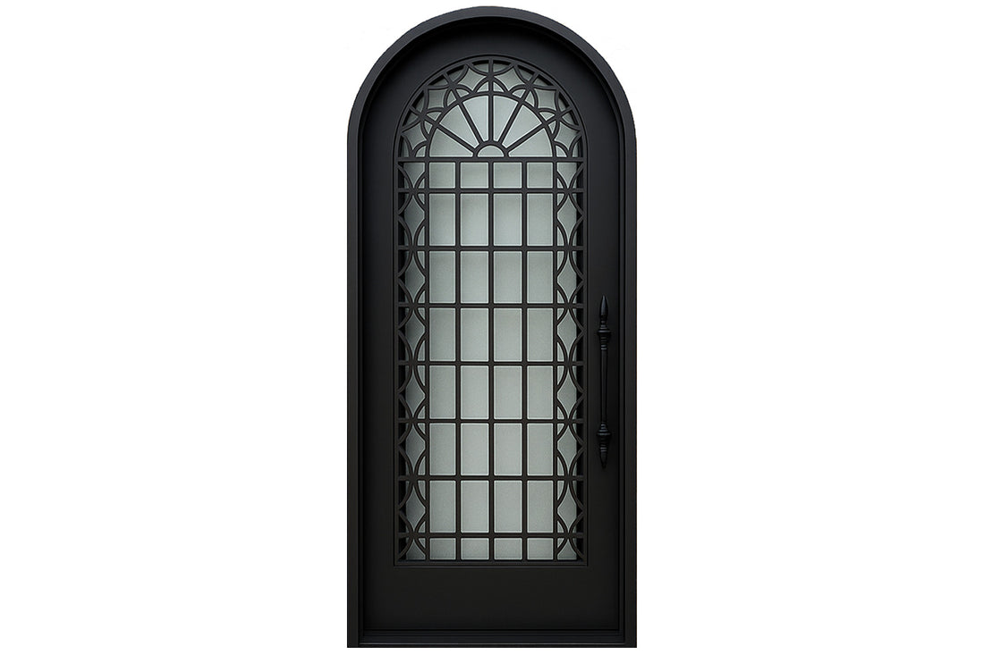 Royal 207 Wrought Iron Custom Exterior Door by Nova