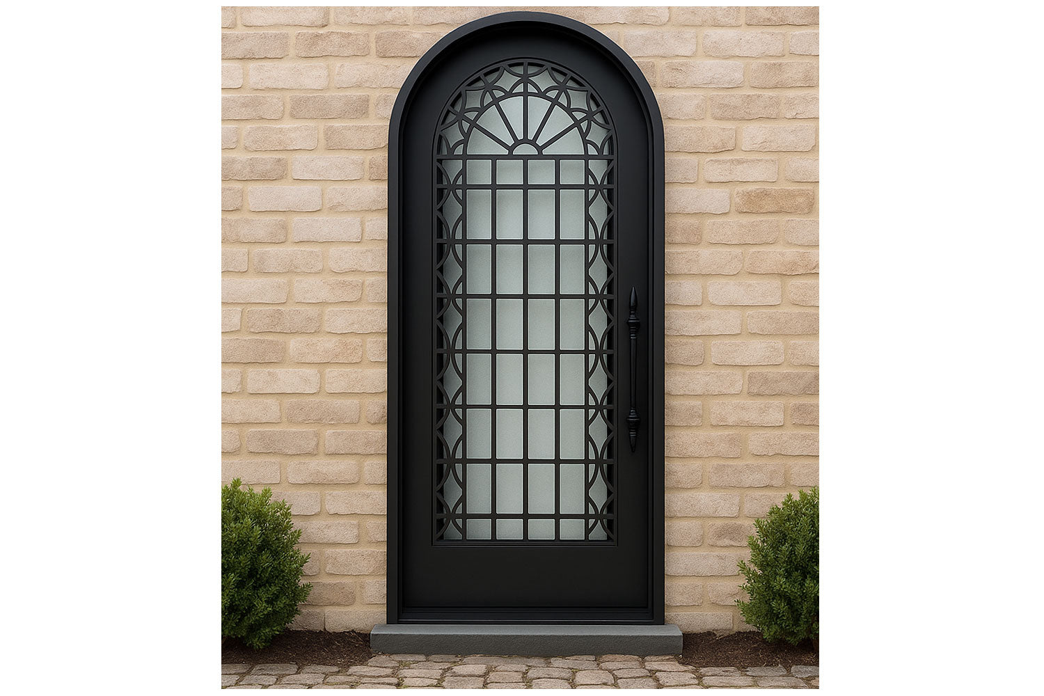 Royal 207 Wrought Iron Custom Exterior Door by Nova
