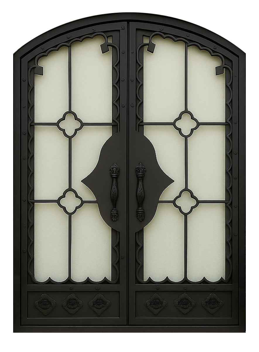 Royal 208 Wrought Iron Custom Exterior Door by Nova