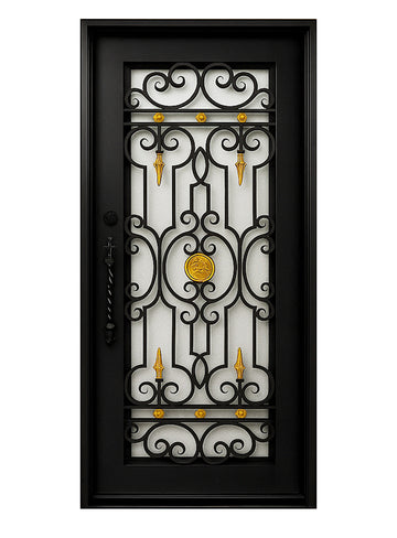 Royal 209 Wrought Iron Custom Exterior Door by Nova