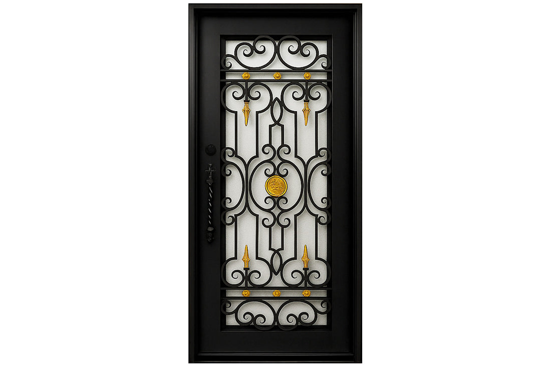 Royal 209 Wrought Iron Custom Exterior Door by Nova