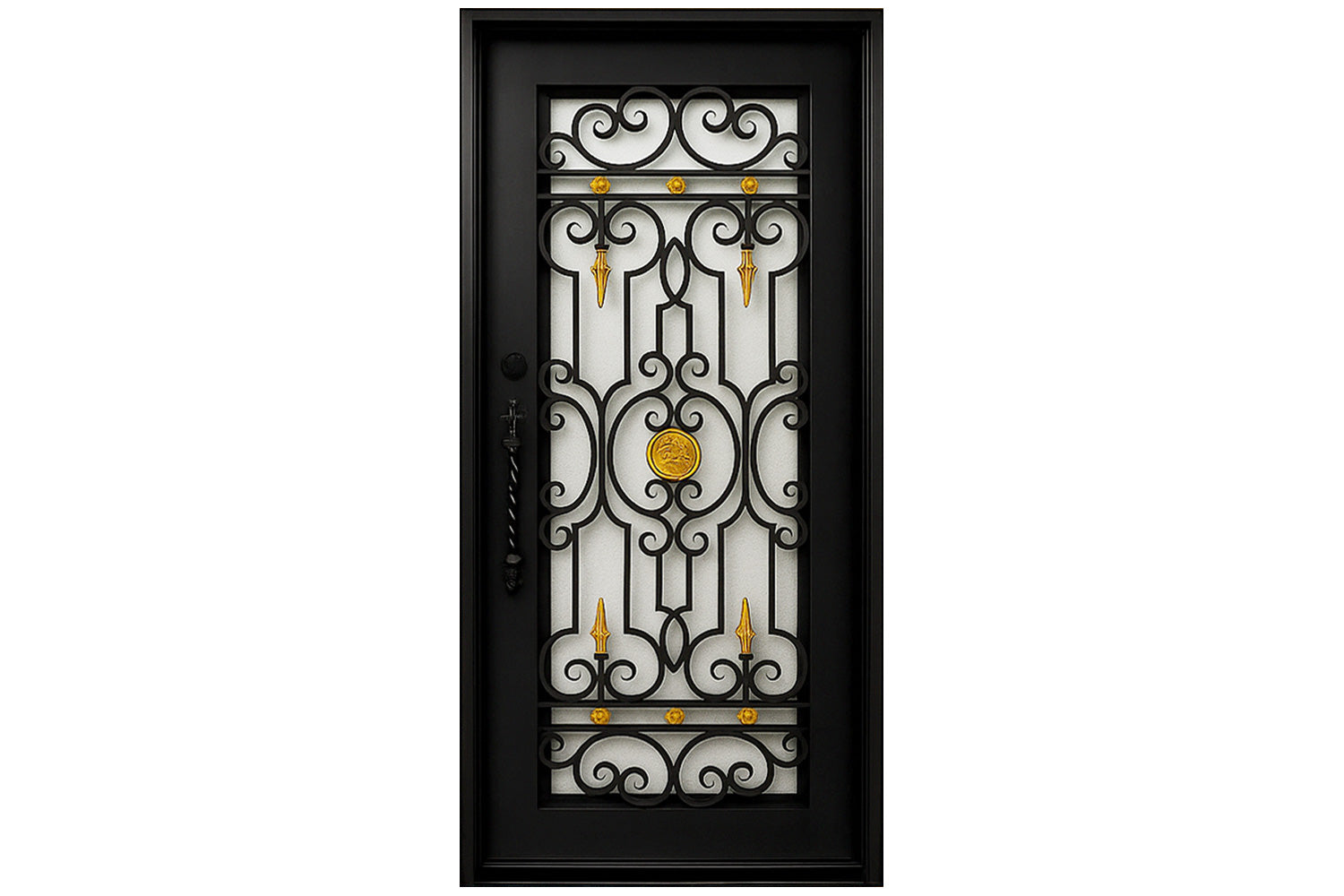 Royal 209 Wrought Iron Custom Exterior Door by Nova