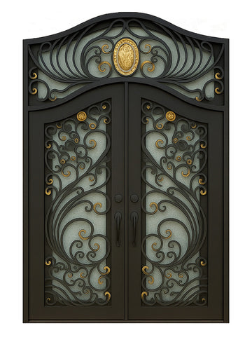 Royal 211 Wrought Iron Custom Exterior Door by Nova