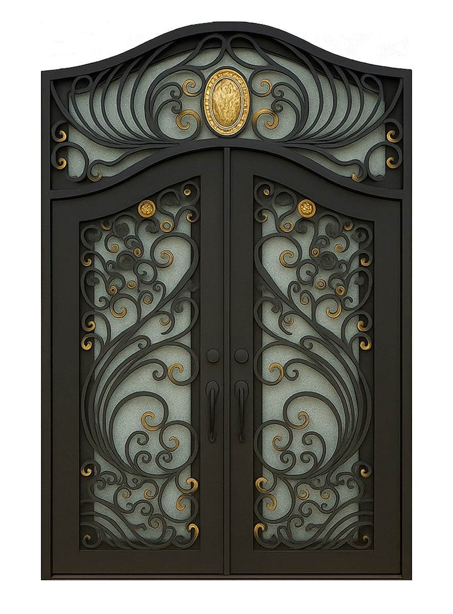 Royal 211 Wrought Iron Custom Exterior Door by Nova