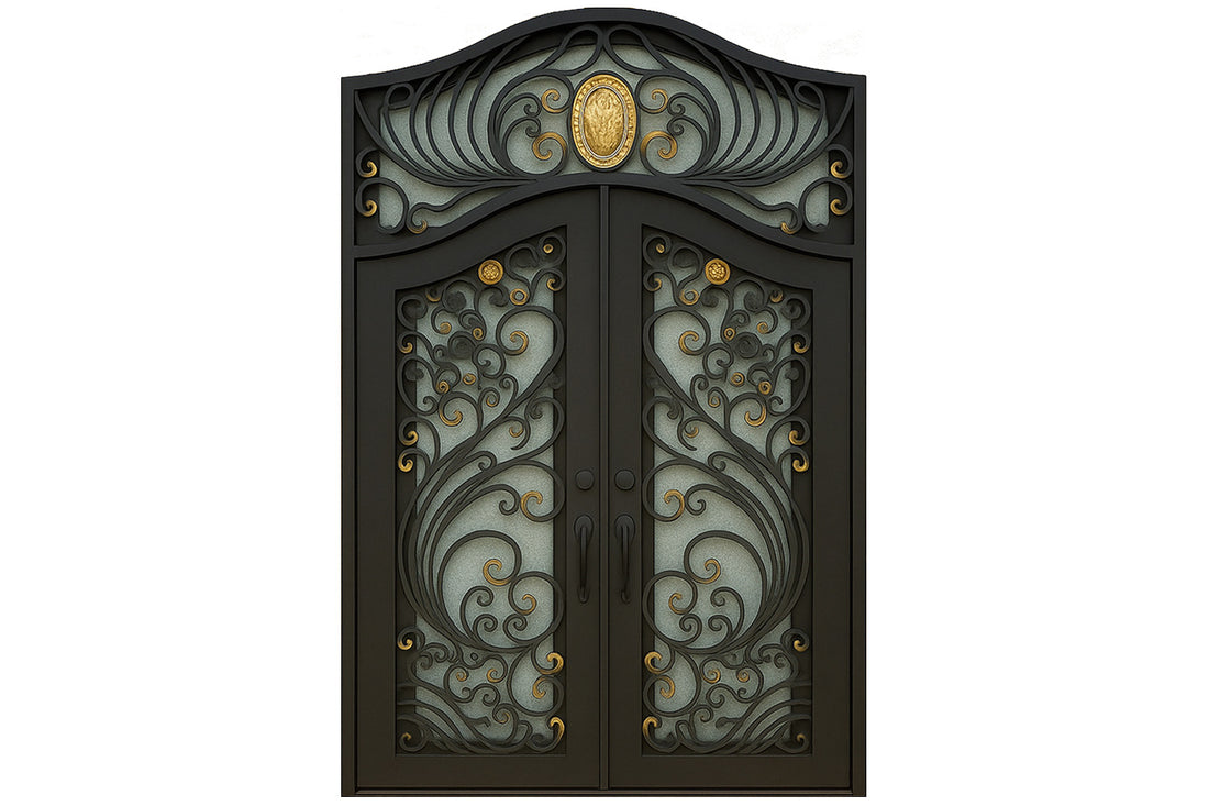Royal 211 Wrought Iron Custom Exterior Door by Nova