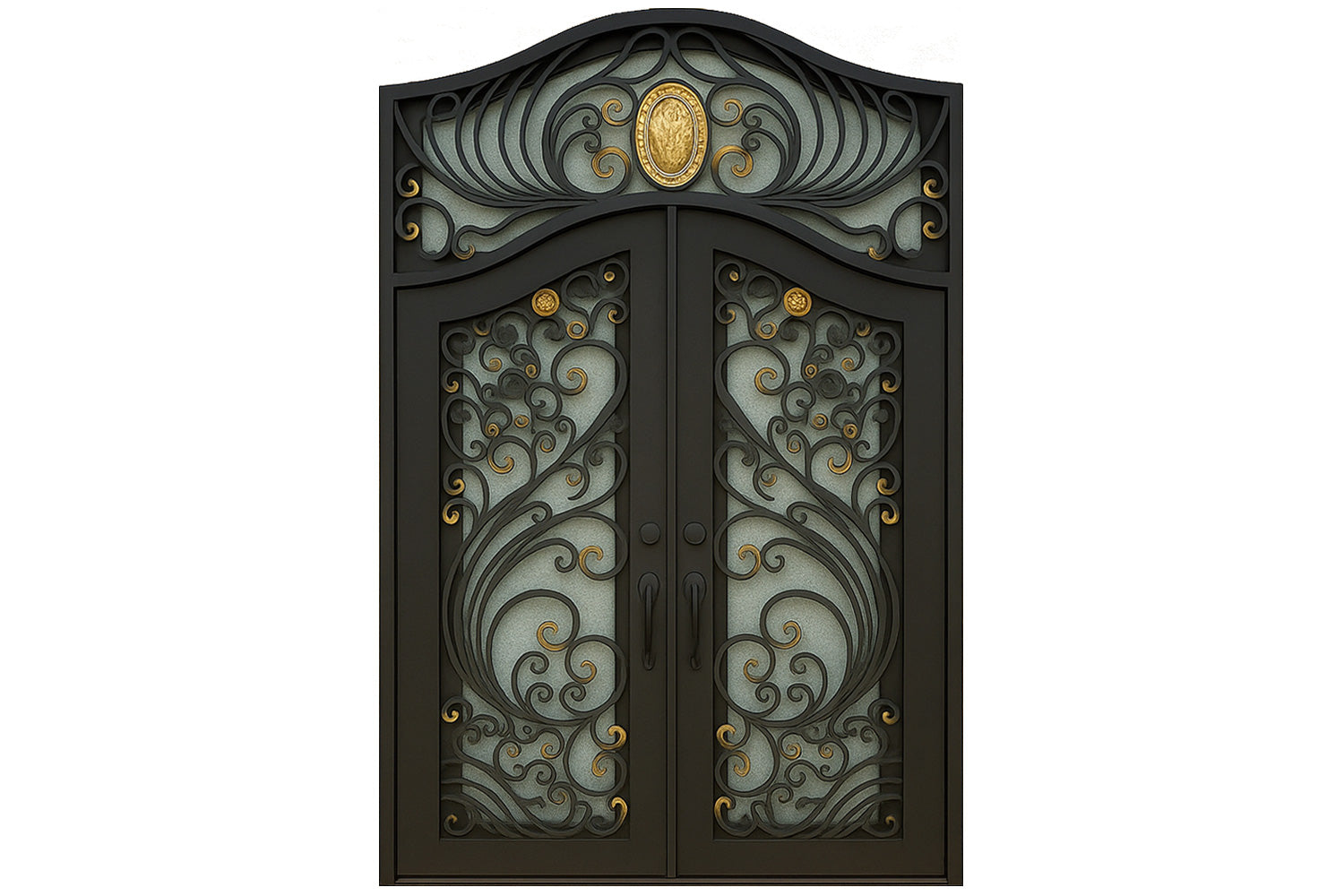 Royal 211 Wrought Iron Custom Exterior Door by Nova