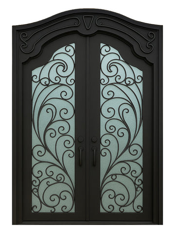 Royal 212 Wrought Iron Custom Exterior Door by Nova
