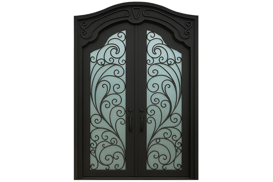 Royal 212 Wrought Iron Custom Exterior Door by Nova