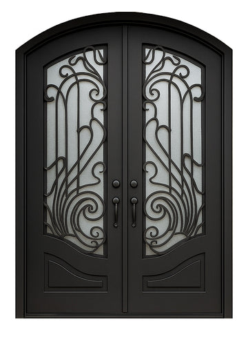 Royal 213 Wrought Iron Custom Exterior Door by Nova