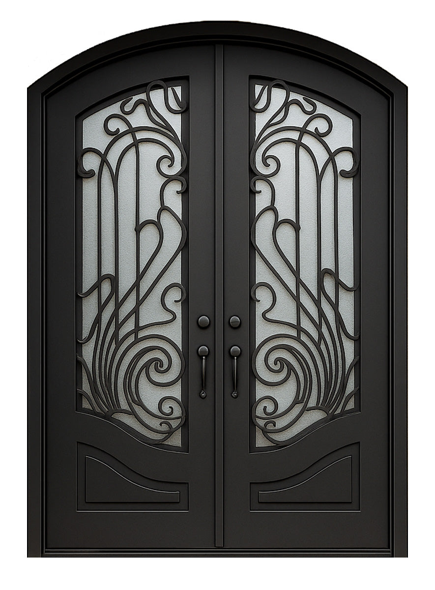 Royal 213 Wrought Iron Custom Exterior Door by Nova