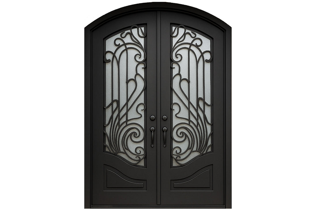Royal 213 Wrought Iron Custom Exterior Door by Nova