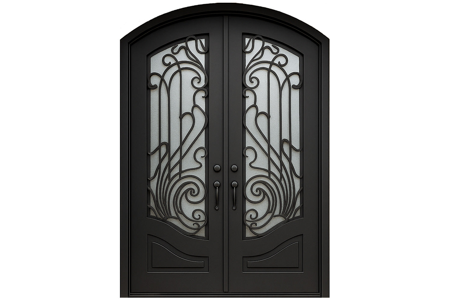 Royal 213 Wrought Iron Custom Exterior Door by Nova