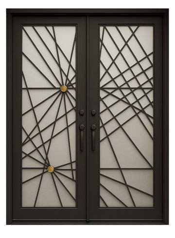 Royal 214 Wrought Iron Custom Exterior Door by Nova