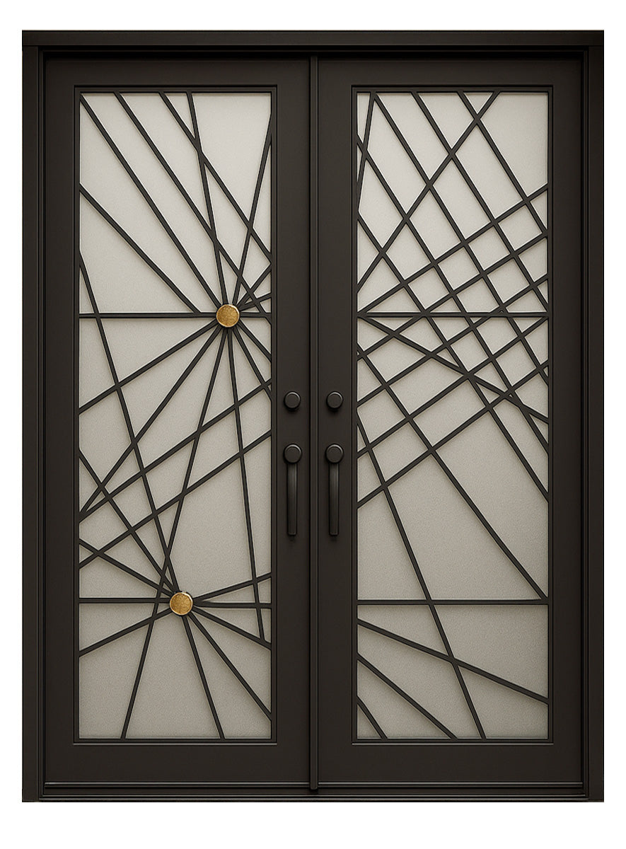Royal 214 Wrought Iron Custom Exterior Door by Nova