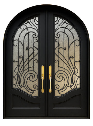 Royal 215 Wrought Iron Custom Exterior Door by Nova