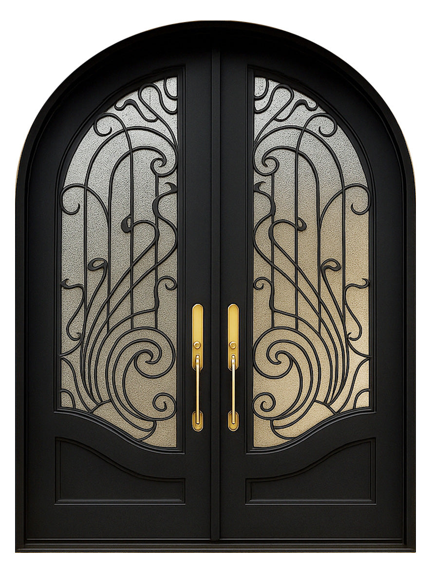 Royal 215 Wrought Iron Custom Exterior Door by Nova