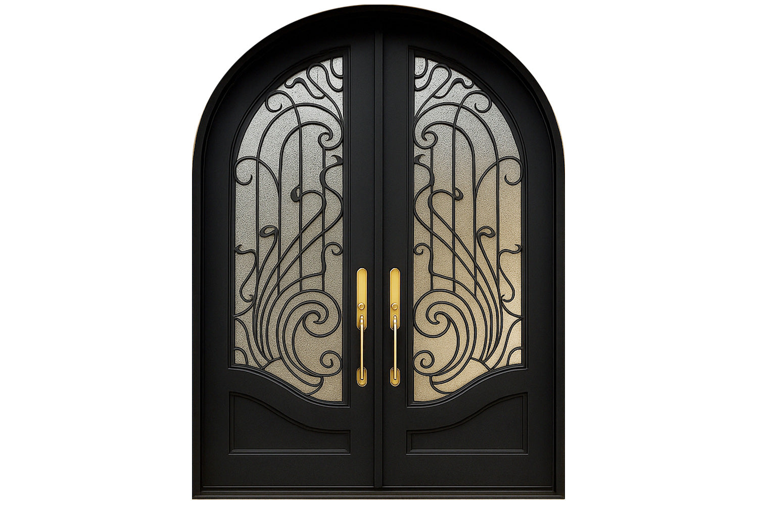 Royal 215 Wrought Iron Custom Exterior Door by Nova