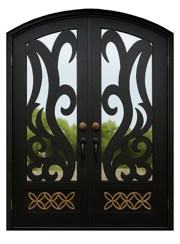 Royal 216 Wrought Iron Custom Exterior Door by Nova
