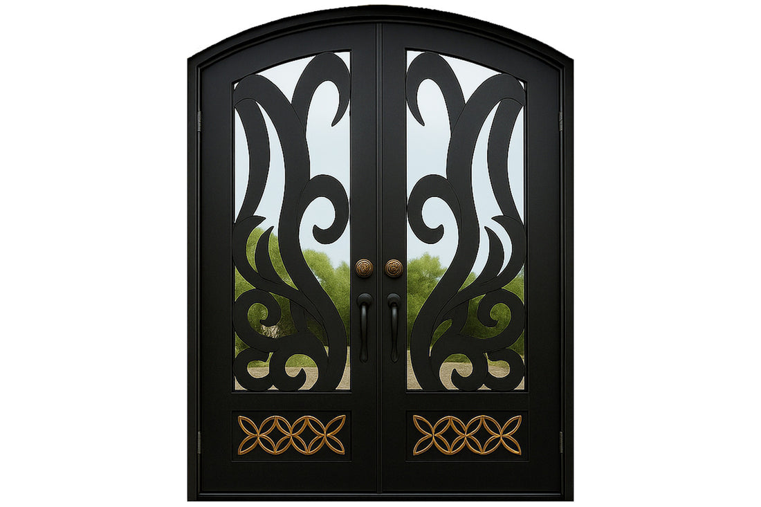 Royal 216 Wrought Iron Custom Exterior Door by Nova