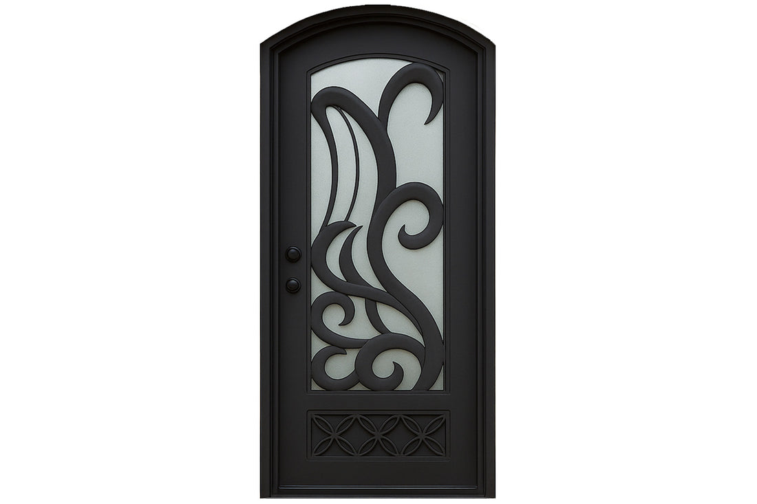 Royal 217 Wrought Iron Custom Exterior Door by Nova