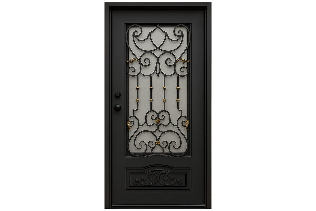 Royal 218 Wrought Iron Custom Exterior Door by Nova