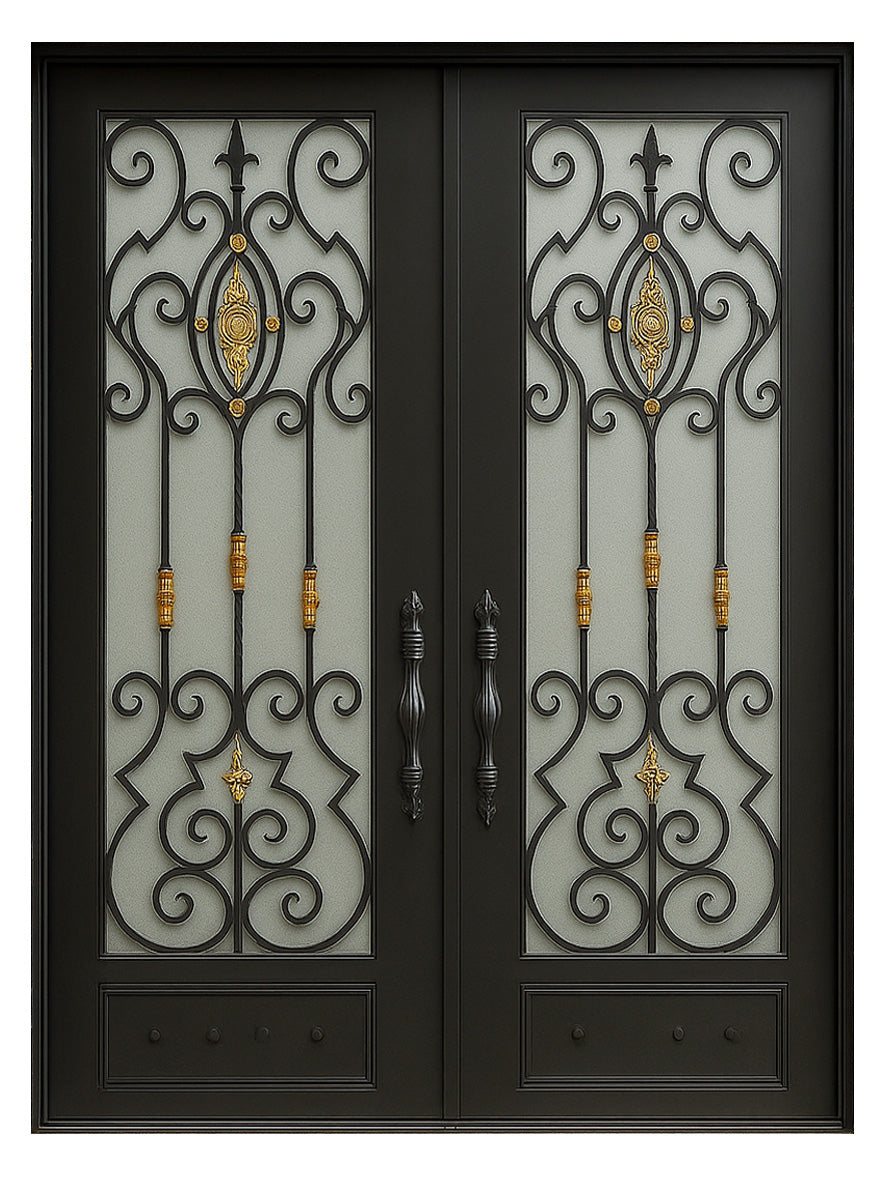 Royal 219 Wrought Iron Custom Exterior Door by Nova