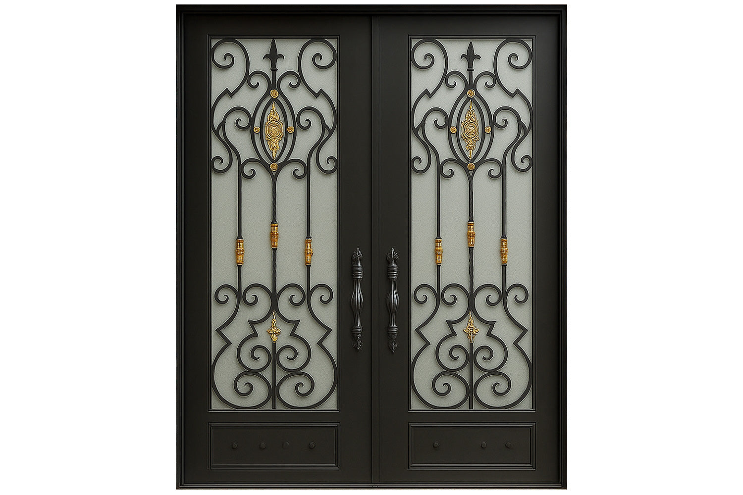 Royal 219 Wrought Iron Custom Exterior Door by Nova