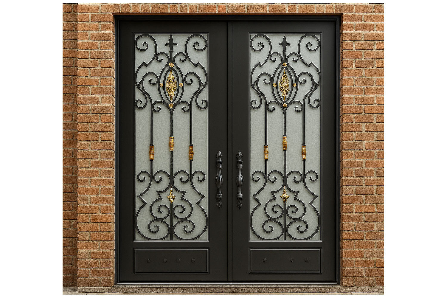 Royal 219 Wrought Iron Custom Exterior Door by Nova