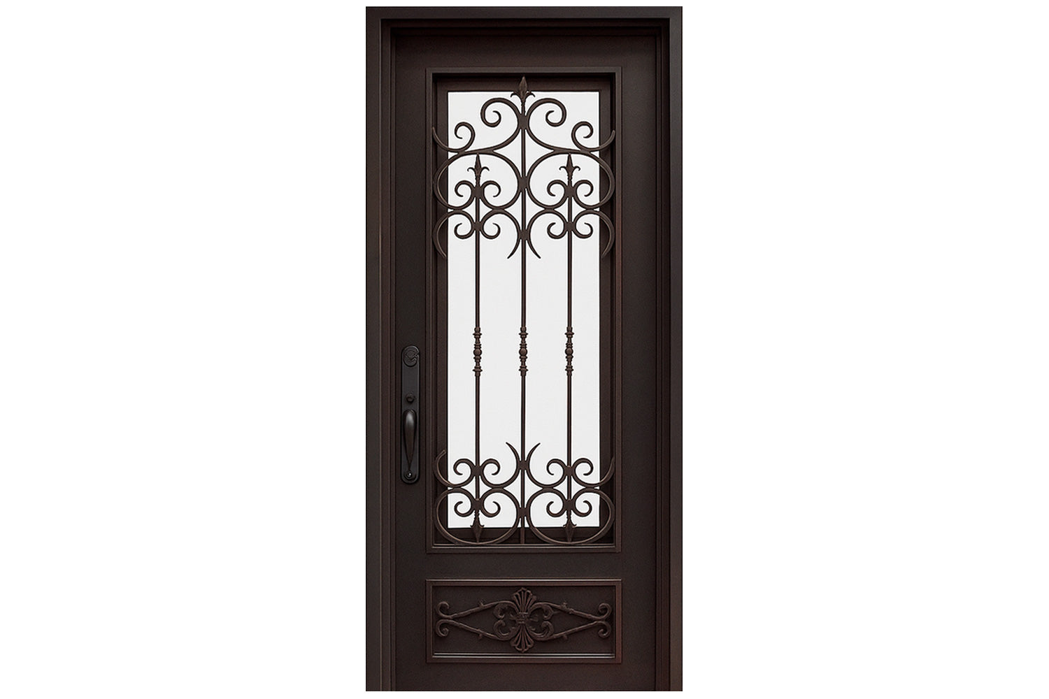 Royal 221 Wrought Iron Custom Exterior Door by Nova