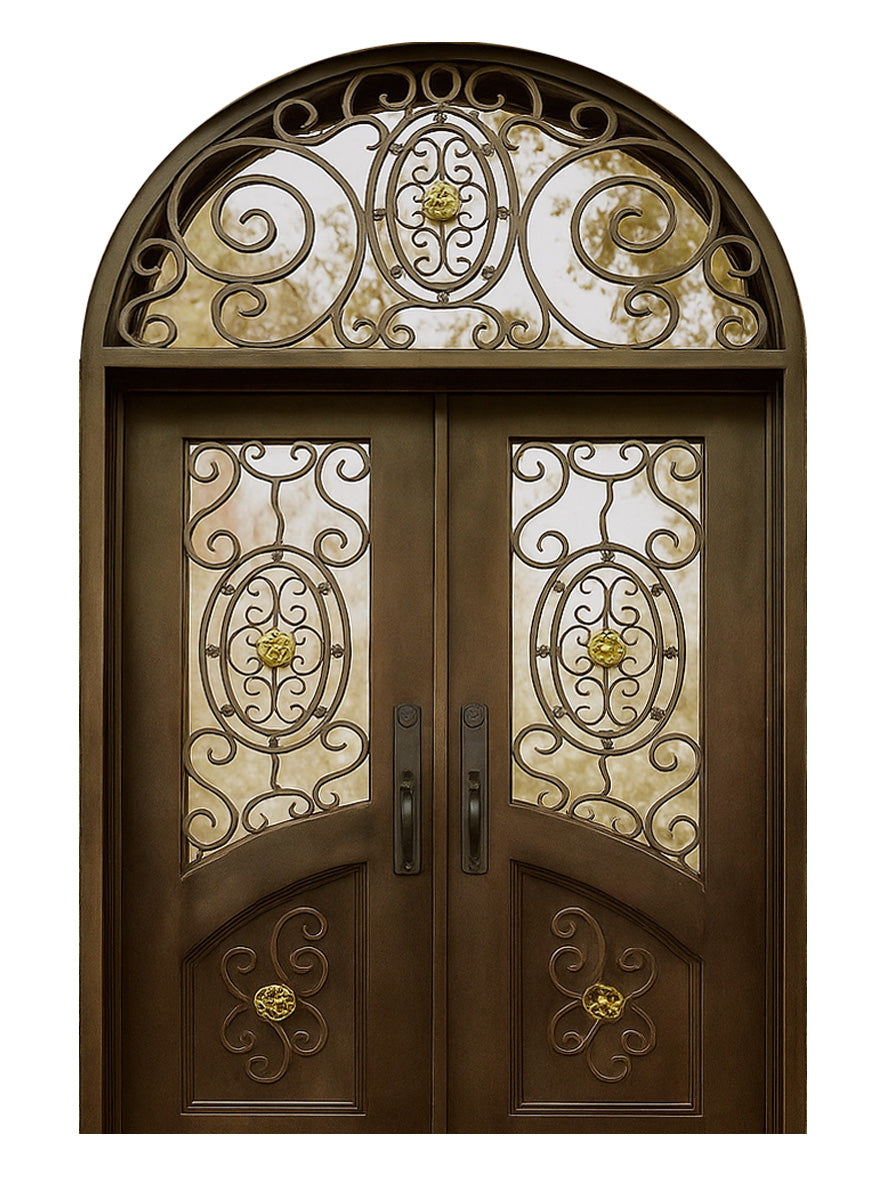 Royal 223 Wrought Iron Custom Exterior Door by Nova