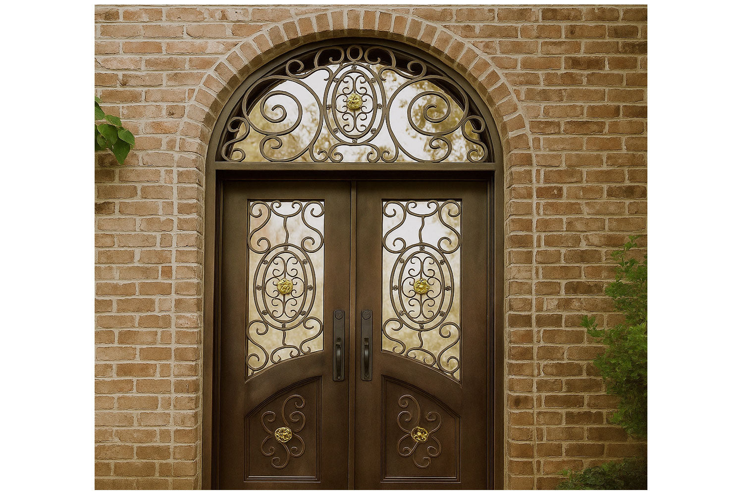 Royal 223 Wrought Iron Custom Exterior Door by Nova