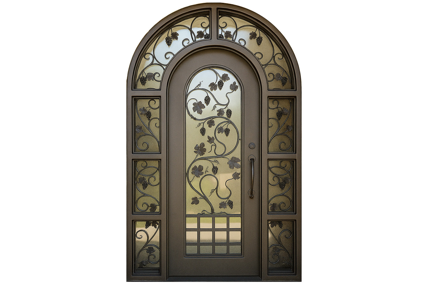 Royal 224 Wrought Iron Custom Exterior Door by Nova