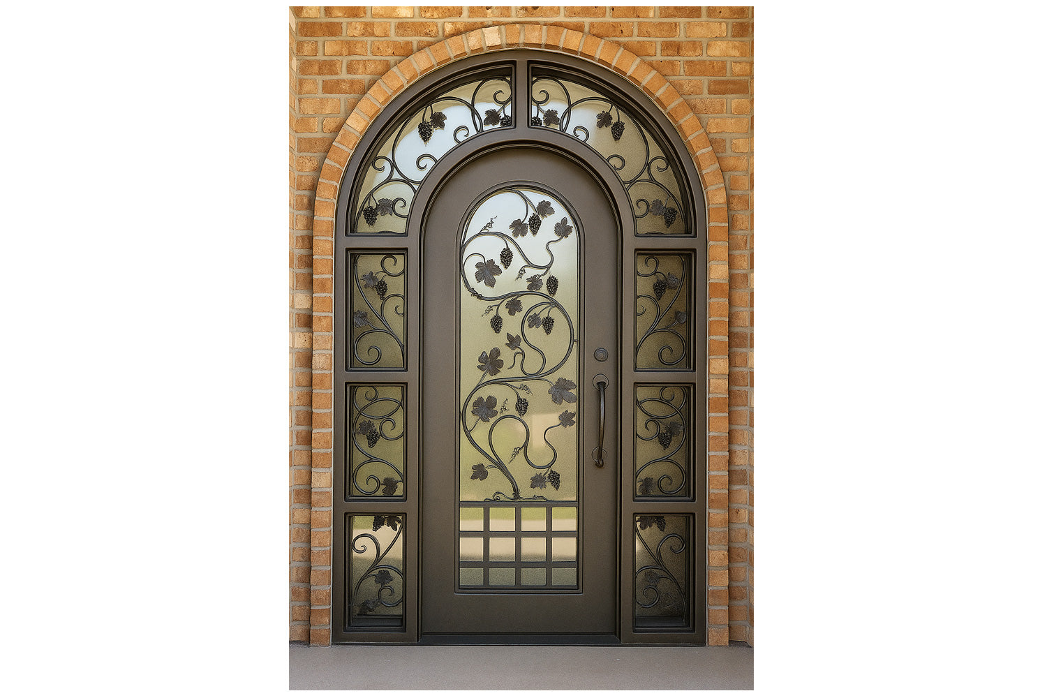 Royal 224 Wrought Iron Custom Exterior Door by Nova