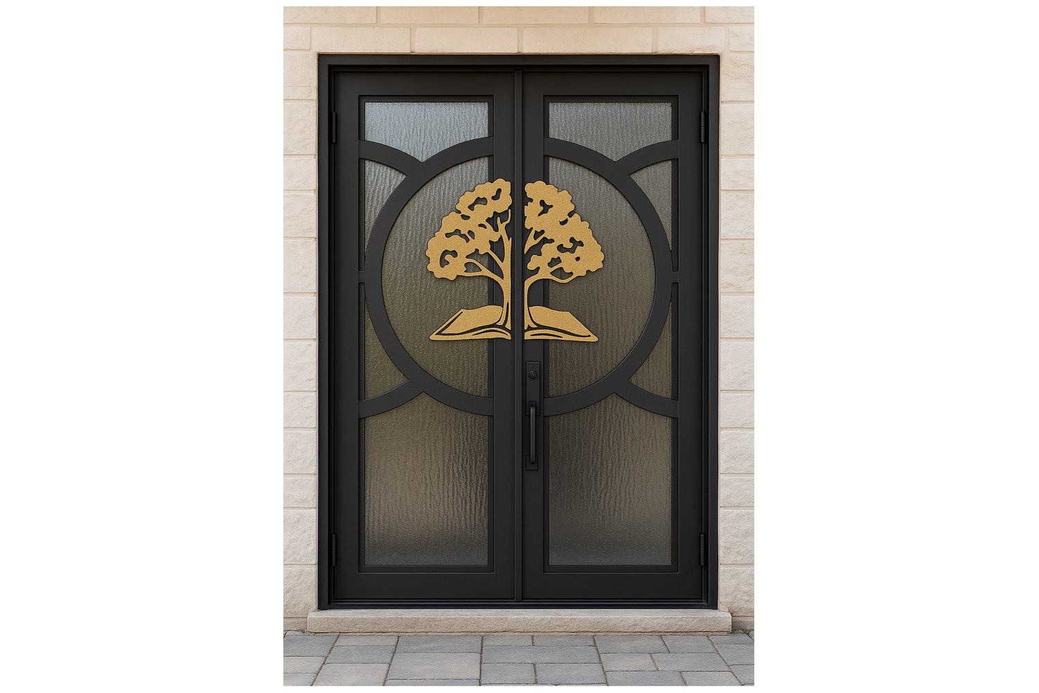 Royal 226 Wrought Iron Custom Exterior Door by Nova