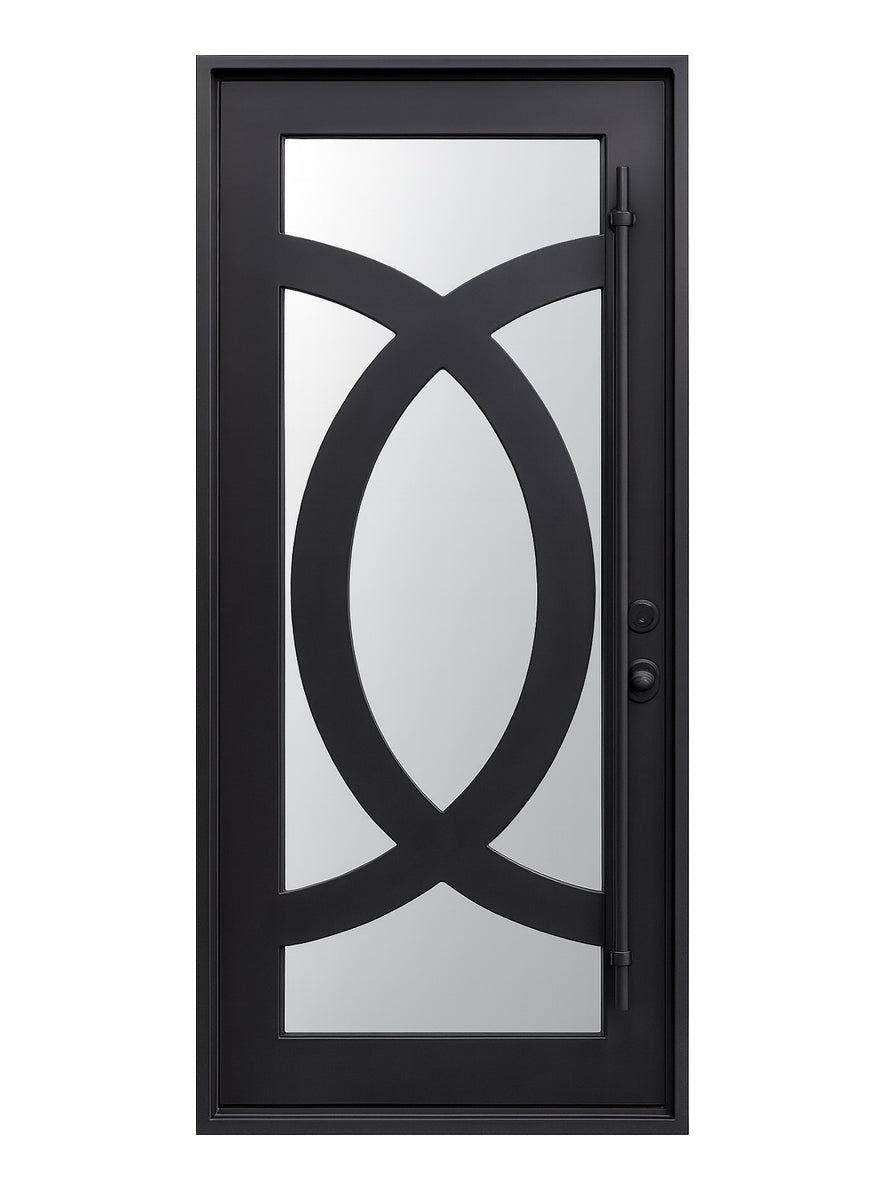 Royal 227 Wrought Iron Custom Exterior Door by Nova