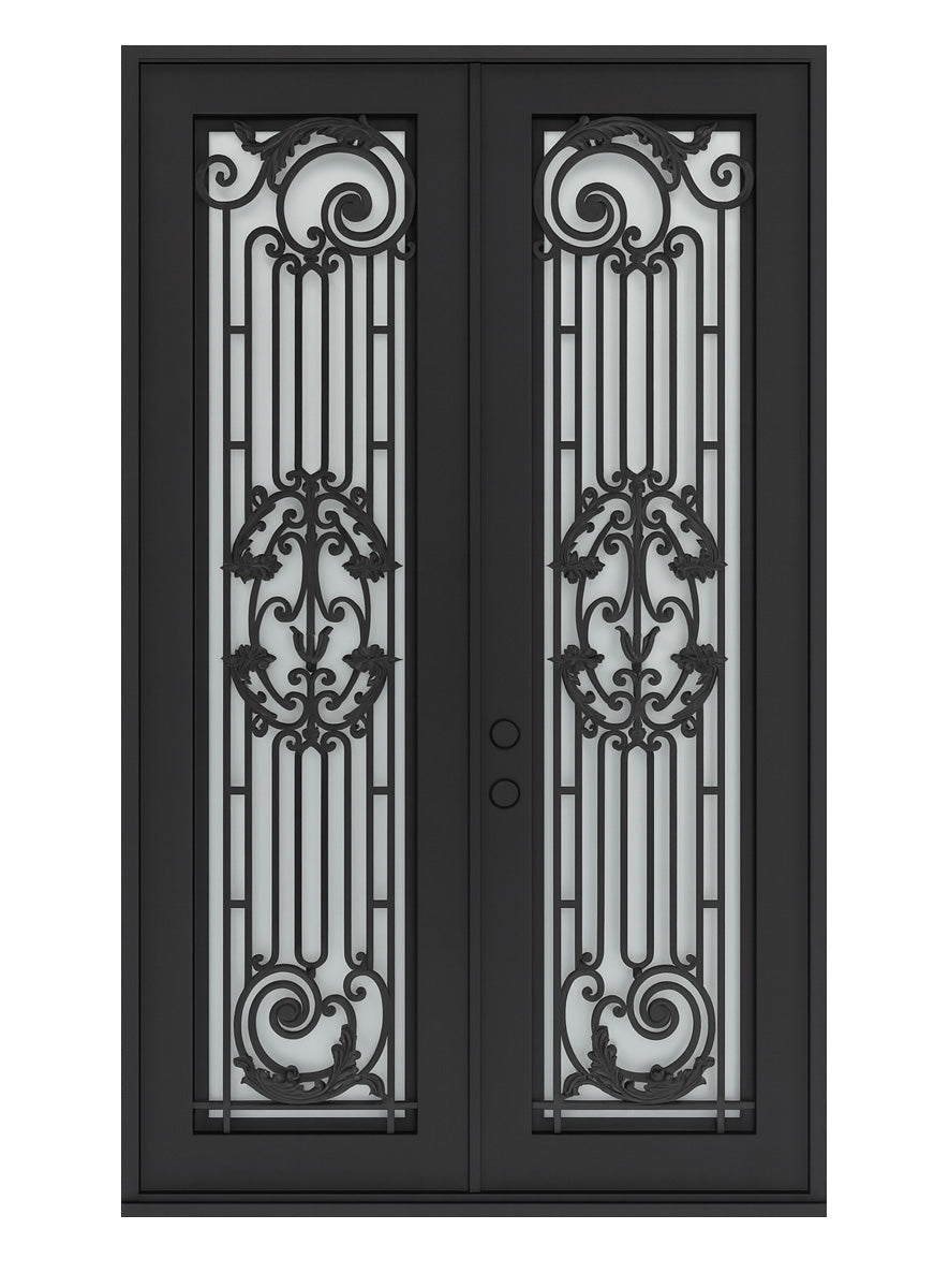 Royal 228 Wrought Iron Custom Exterior Door by Nova