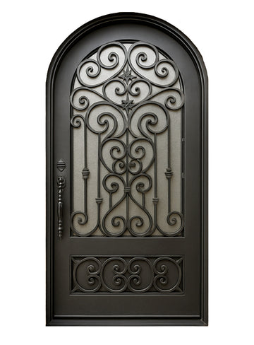 Royal 229 Wrought Iron Custom Exterior Door by Nova