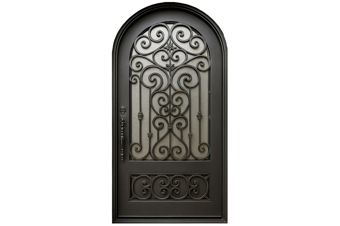 Royal 229 Wrought Iron Custom Exterior Door by Nova
