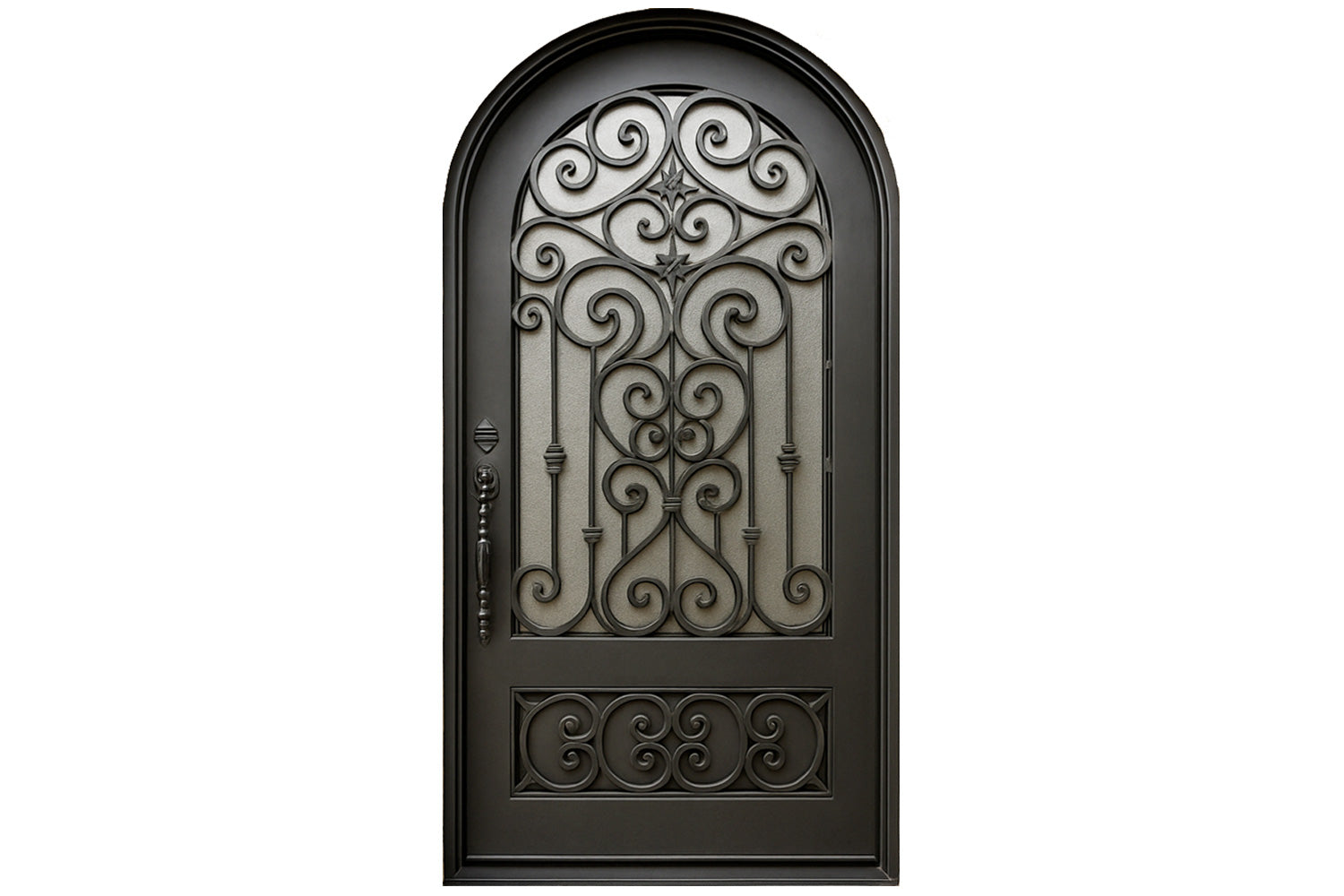 Royal 229 Wrought Iron Custom Exterior Door by Nova