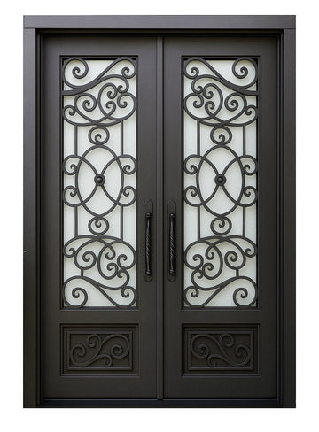 Royal 231 Wrought Iron Custom Exterior Door by Nova