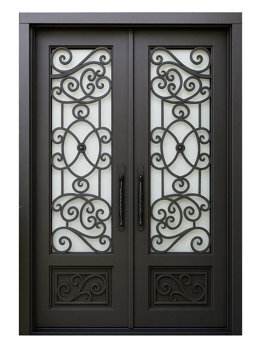 Royal 231 Wrought Iron Custom Exterior Door by Nova