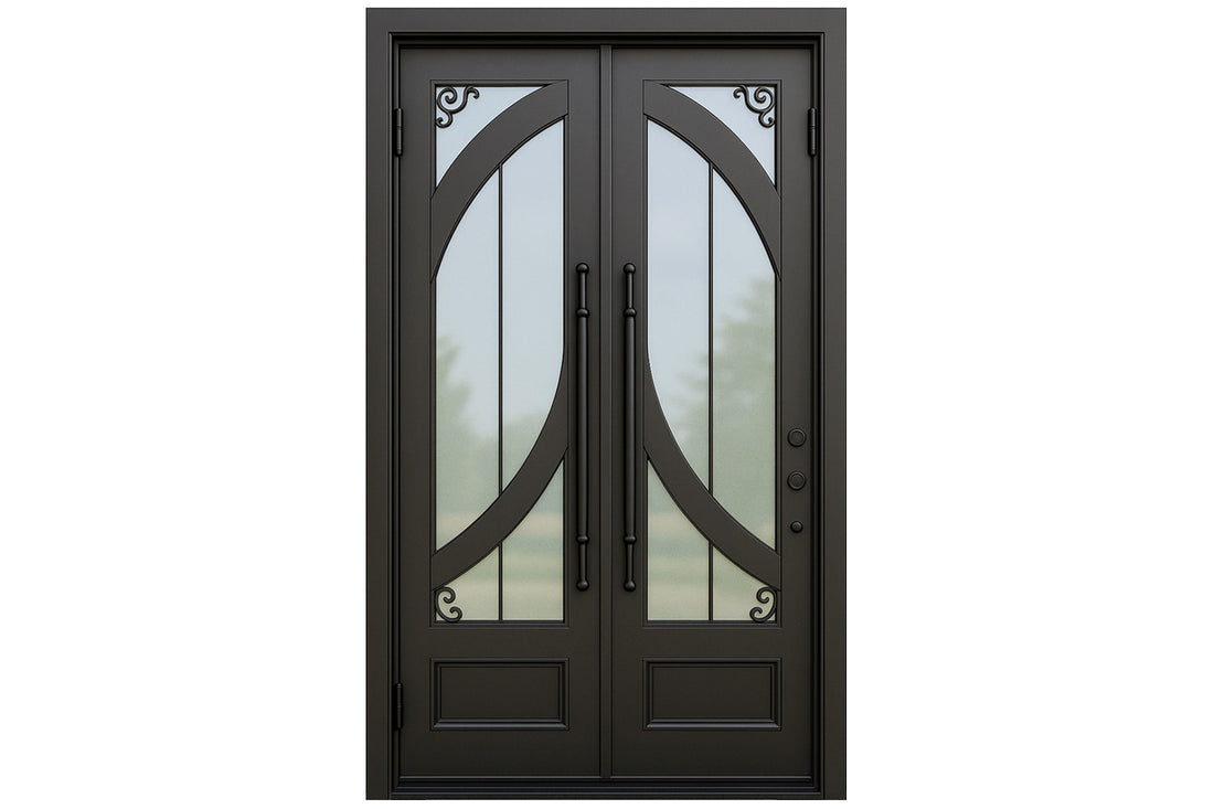 Royal 234 Wrought Iron Custom Exterior Door by Nova