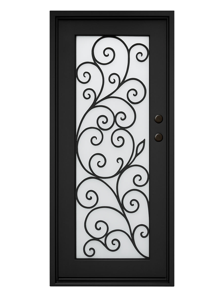 Royal 236 Wrought Iron Custom Exterior Door by Nova