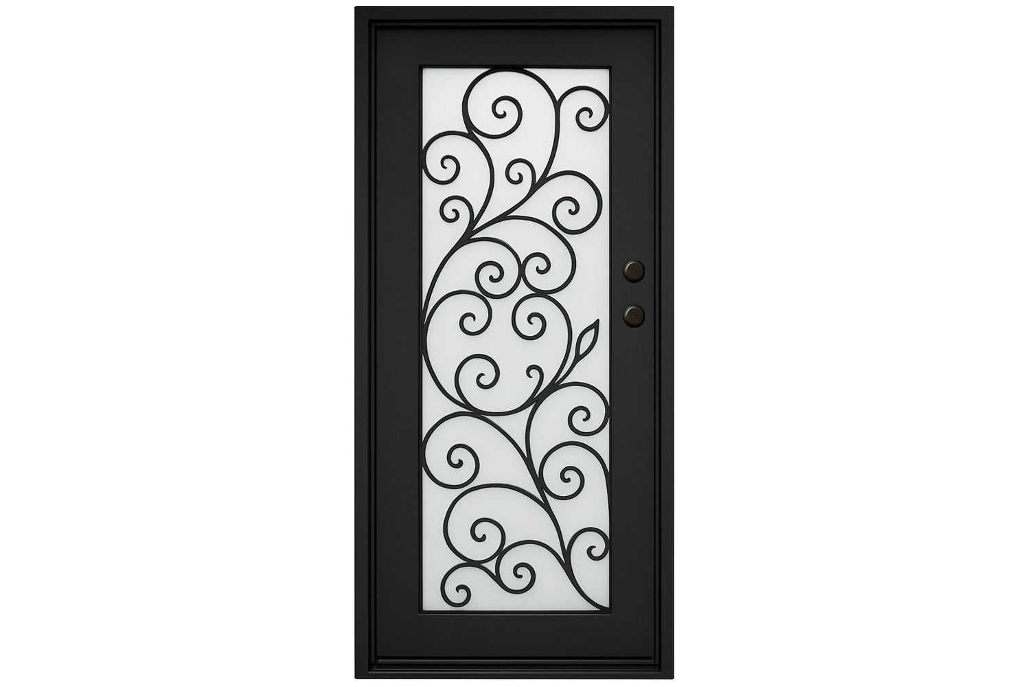 Royal 236 Wrought Iron Custom Exterior Door by Nova