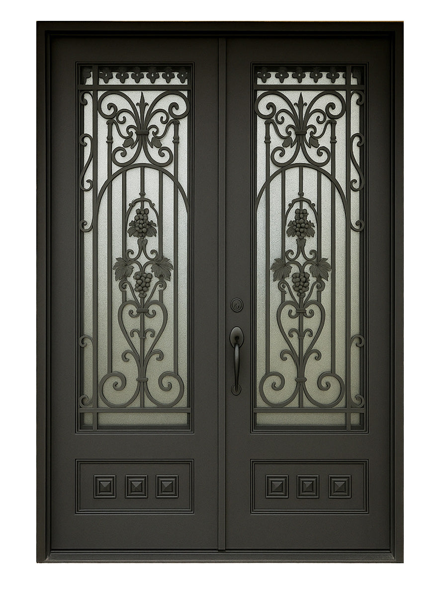 Royal 240 Wrought Iron Custom Exterior Door by Nova