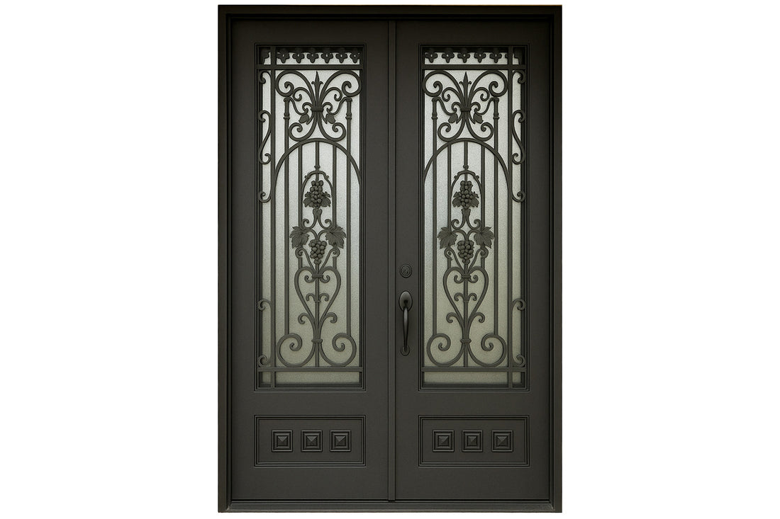 Royal 240 Wrought Iron Custom Exterior Door by Nova